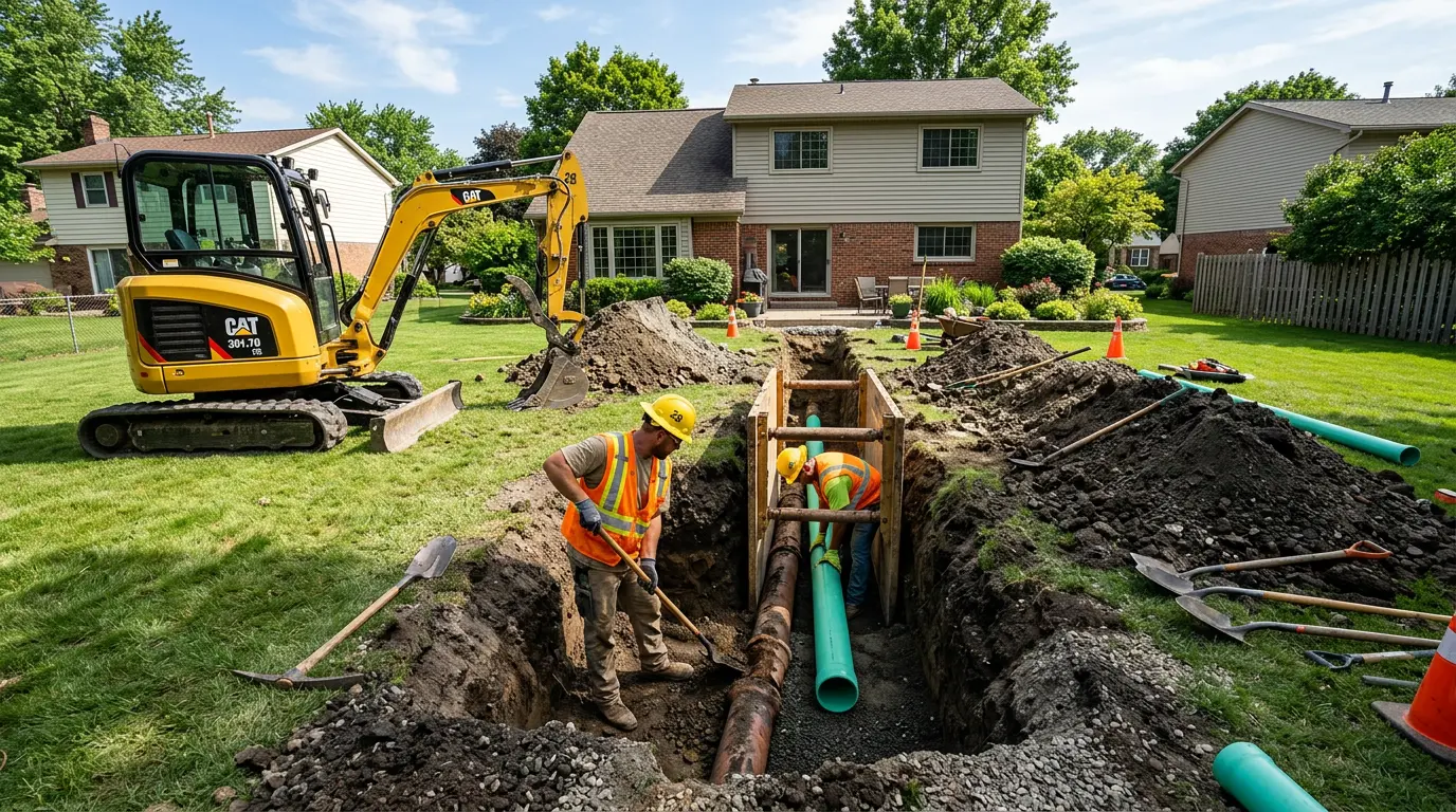 Sewer Cleanout in Fox Crossing, WI